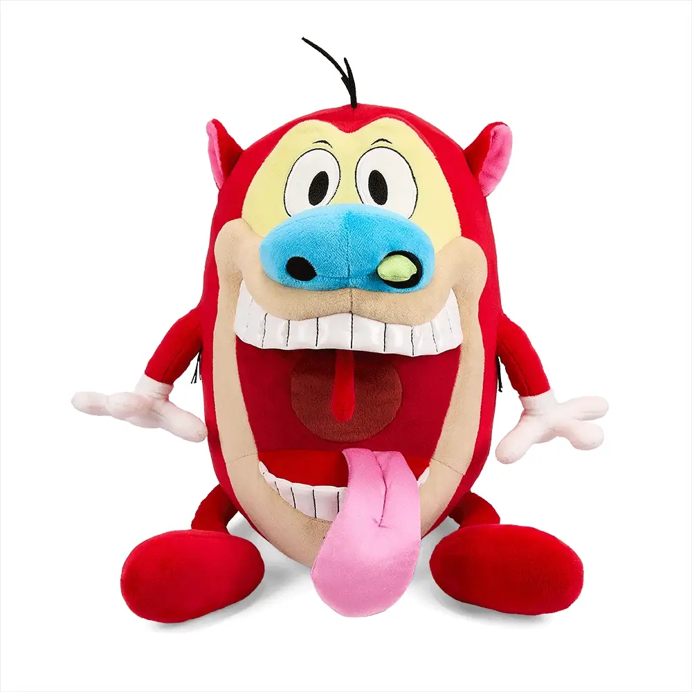 Ren & Stimpy HugMe Shake-Action Plush - Stimpy - Image 2